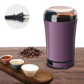 Grinding Machine, Food Mill, Fine Grinder, Seasoning Grinder, For Household Use, Small Mill, 150 W, 304 Stainless Steel, Automatic Grind, One-Touch Automatic Grind, Easy to Clean, Suitable for Bean