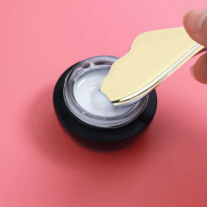 Double Head Eye Cream Applicator Zinc Alloy Ergonomic Magnetic Ball