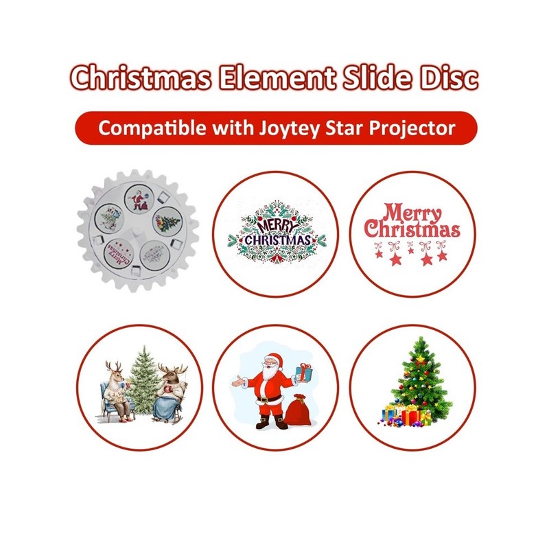 Joytey Joyty Planetarium Galaxy Projector Night Light Discs (Projector Not