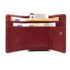 Genuine Leather Compact Wallet for Men & Women - Small
