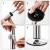 Kingrol 2-Pack Stainless Steel Undermount Sink Brackets, 17.7"-29.5" Adjustable Sink