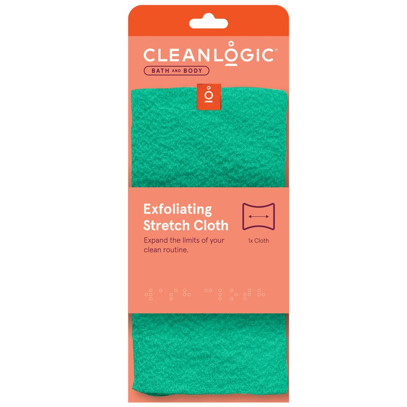 Cleanlogic Stretch Bath & Shower Cloth, 1 Count