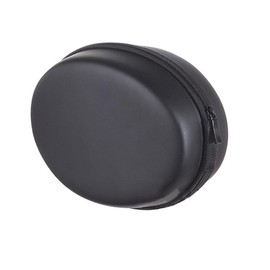 Gadpiparty Mini Eva Earphone Case Portable Headphone Storage Pouch for Travel Earbuds USB Cables Accessories Black