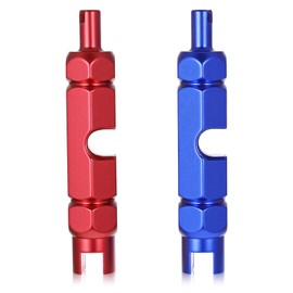 FdcZeyxior Bike Valve Core Remover Tool Valve Stem Remover Aluminum Alloy Repair Tool for Mountain Road Bicycle Tubeless Tires