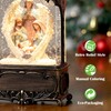 Priddop Nativity Snow Globe Christmas Decorations Gifts Jesus Angel Nativity