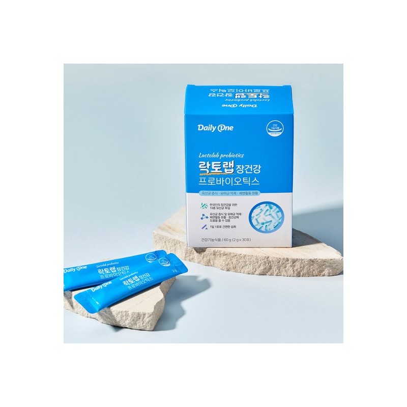 Daily One Lacto Lab Gut Health Probiotics 100 Million CFU