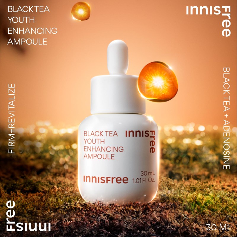 innisfree Black Tea Youth Serum, 1.0 fl oz (30 ml)