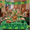 St Patricks Day Decorations - 4PCS Shamrock Garland Banner for