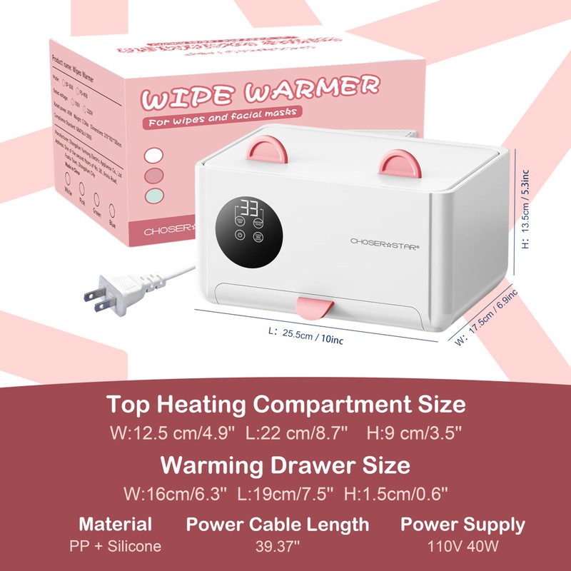 Wipe Warmer for Baby – Cat Ear Baby Wipe Warmer