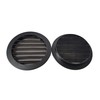 Weather protection grille black/grey DN: 100 125 150 160 200