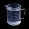 Othmro 250ml Plastic Measuring Cup, Graduated Beaker Measuring Jug with