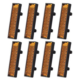 TUOTUOJIA Pack of 8Pcs Pedal Reflector Reinforced Reflectors for Bike Pedal Bicycles Pedals Bike Pedal Reflectors Wheel Reflectors