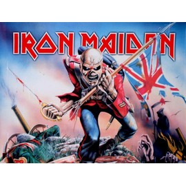 Flagline Iron Maiden - Trooper Textile Poster