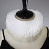 Oilmal Women's Renaissance Elizabethan Ruffled Chiffon Retro Clown Neck Necklace,
