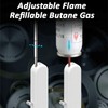 Mini Jet Torch Lighter Rocker Arm Inflatable Lighter Pocket Torch