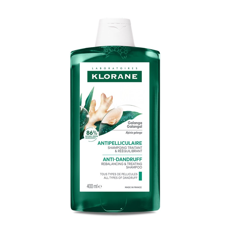 클로란 갈랑가 진저 지루성 두피 비듬 샴푸, 400ml, 1개 Klorane