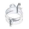 Inefa Pipe Clamp DN 50 White Galvanised Steel Gutter –