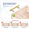 Ravinte Hardware 5 Pack 7.38 Inch Gold Cabinet Pulls Handles
