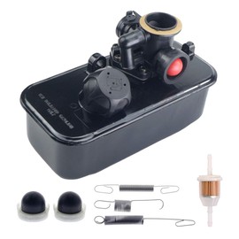 ANTO Fuel Tank and Carburetor Assembly for 499809 498809A 494406 with 698719 691859 692211 Governor Spring Primer Bulb