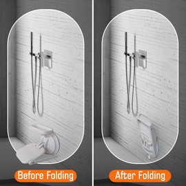 Footrest Shower, Shower Footrest with Air Pumps Suction Cup, Upgrade Non-Slip Shower Foot Pedal, Leg Aid Shower Footrest for Bathing, Shaving, Shower Screen, for Home, Hotel