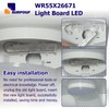 SURPOUF 2pcs WR55X26671Refrigerators LED Light Board Compatible With GE wr55X26671