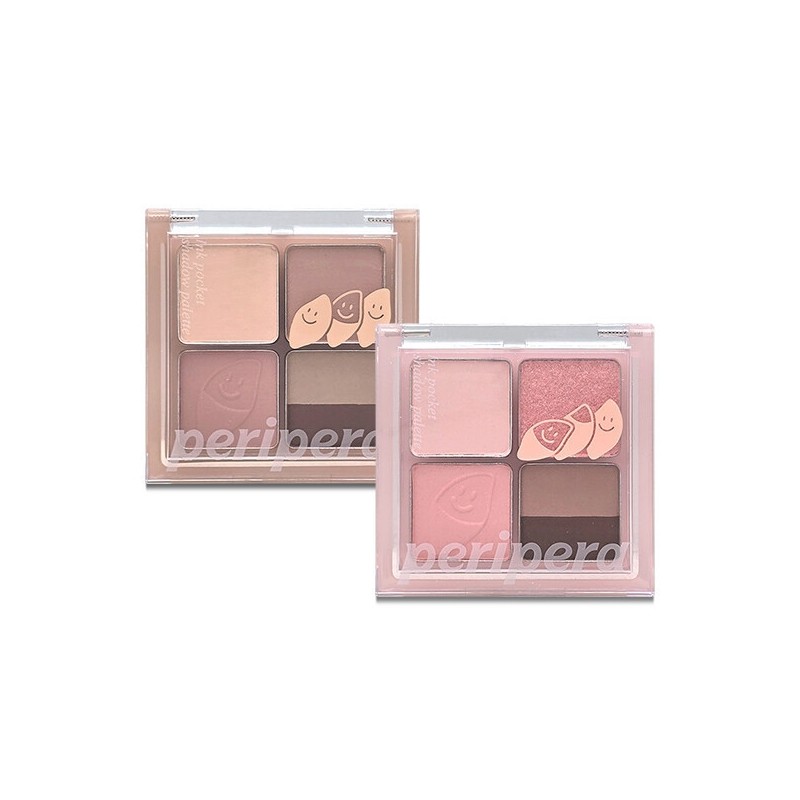 Peripera Ink Pocket Shadow Palette - Pink Haguma / 페리페라