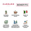 CARRARO 1927 Ristretto Coffee Capsules - 100 Aluminum Coffee Pods