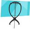 Mikinona Professional Wig Hanger Stand Plastic Wig Holder Folding Design