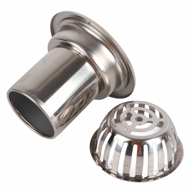Roof Floor Drain Stainless Steel Non Blocking Balcony Outdoor Rain