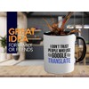 Flairy Land Translator 2Tone Mug 11oz Black -I Don't Trust