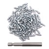Ieron 100 pcs Screw in Tire Studs, 4x12 mm Wheel