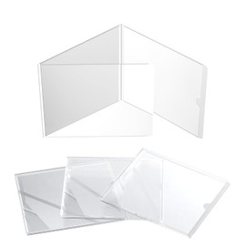 Protective Sleeve for 2025-2026 Mah-Jong Cards - Size (6 1/8" x 4 3/4") - Large-Size Mahjong Card Protective Sleeve - 4 Pack