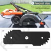 2-Pack EB-007 Edge Hog Heavy-Duty Edger Replacement Blades Compatible with