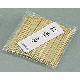 萬洋 松葉串 150mm 竹 中国 (100本入) DKS07150