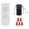 Zerodis Ceiling Fan Controller, 220V Wireless Lamp Remote Control Kit