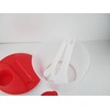 TUPPERWARE Salad & Go Cutlery + Container To Go Picnic