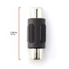 THE CIMPLE CO - RCA Adapter, Female to Female Coupler,