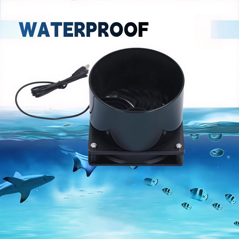 BONKZEBU Solar Powered Exhaust Vent Fan, Professional Efficient Solar Powered