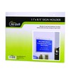 Nu-Dell 11" x 8.5" Horizontal Wall Mount Sign Holder, Clear