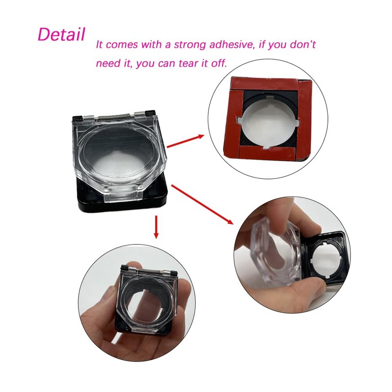 4 Pcs Dustproof Switch Cover, Safety Power Push Button Protector