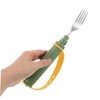 TOVINANNA Adaptive Stainless Steel Fork for Elderly Disabled Angle Eating