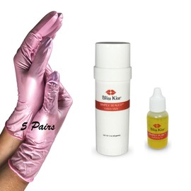 Bliss Kiss Mega Hydration Kit | Easy overnight hydration for your hands and nails (Crisp, Large)