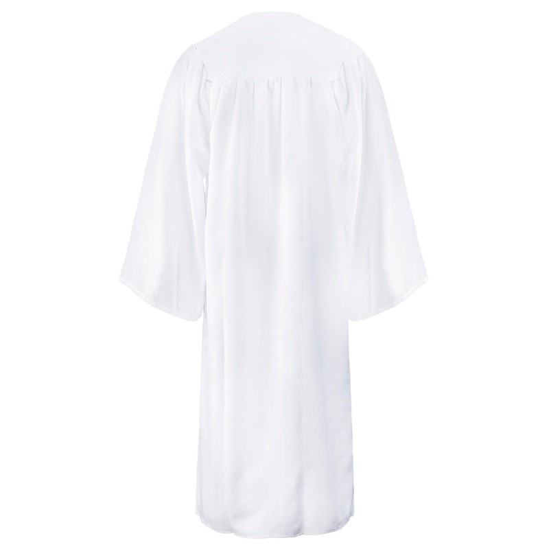 IvyRobes 6 Pcs Adults Matte Choir Robes for Church Baptism