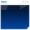 Theben 4969232 iON 102 KNX Touch Sensor 2 Buttons Secure