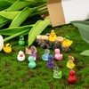 GTUDOR 52PCS Mini Resin Ducks, Tiny Plastic Ducks Bulk Little