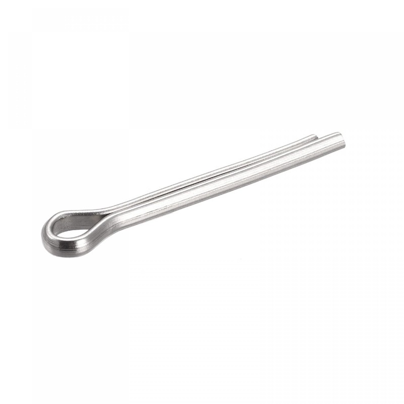 sourcing map Split Cotter Pin, 4mm x 30mm 316 Stainless