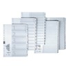 Pagna 31003 8 Index 1-5 A4 Pack of 5 White