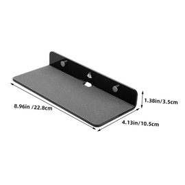 TEHAUX Wall Mounted Speaker Stand Durable Speaker Wall Mount Bracket for Home Living Room and Study Strong Loading Capacity Easy Installation Space Saving Design