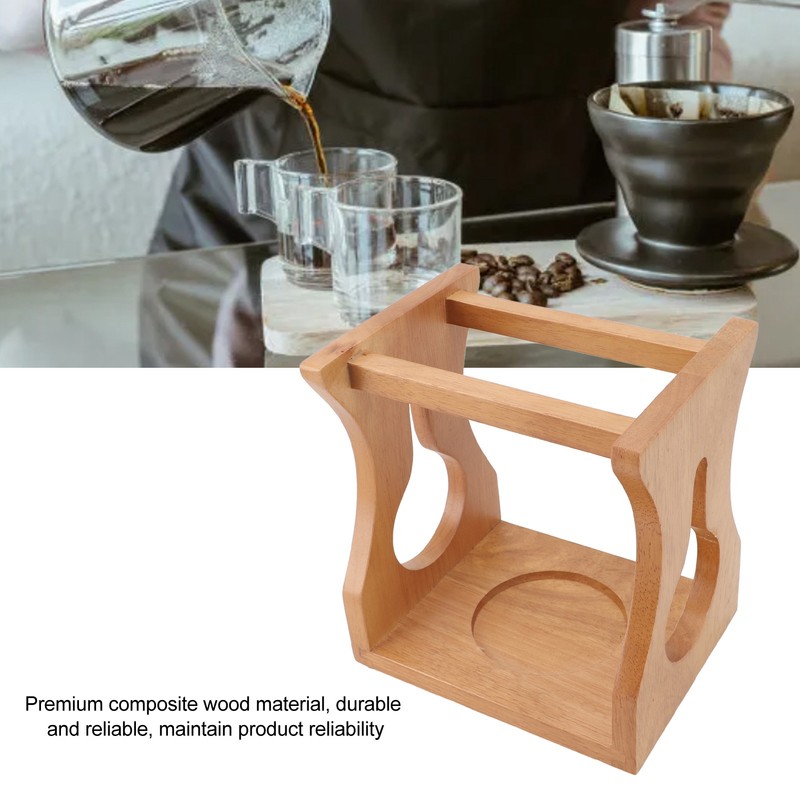 Wood Pour Over Coffee Stand Multifunction Pour Over Coffee Dripper