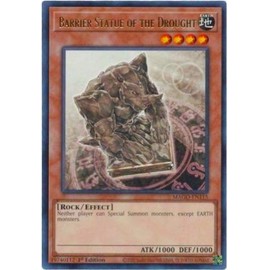 Barrier Statue of The Drought - MAGO-EN115 - Gold Rare - 1st Edition